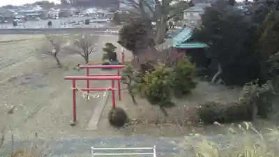 甲稲荷神社の景色