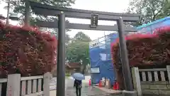 中野沼袋氷川神社の鳥居