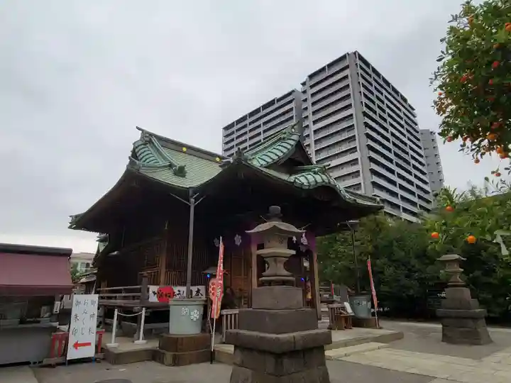 胡録神社の本殿・本堂