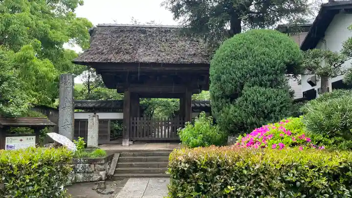 極楽寺(霊鷲山感應院極楽律寺)の山門・神門