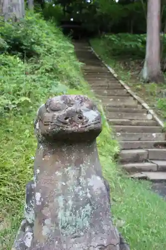 黒石寺の狛犬