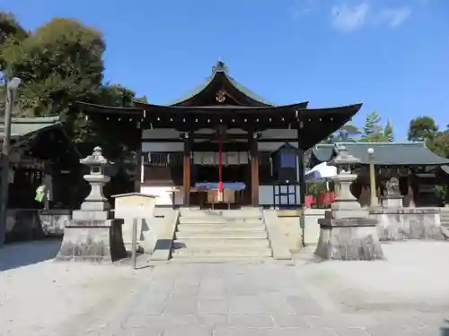 敷地神社（わら天神宮）の本殿