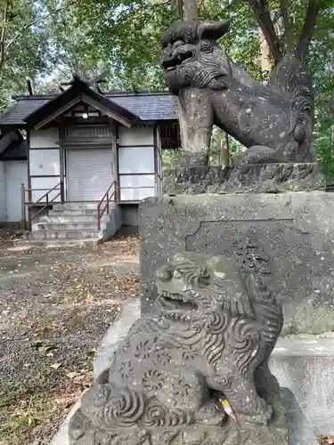 樽川神社の狛犬