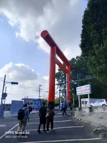 筑波山神社の鳥居