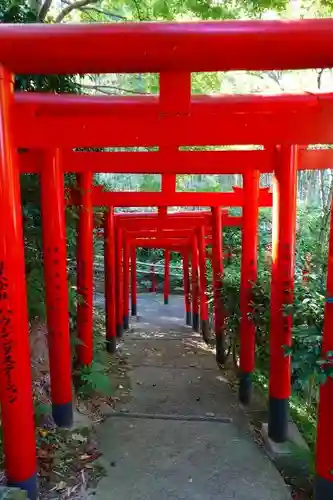 長法稲荷神社の鳥居