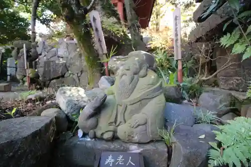 品川寺の像