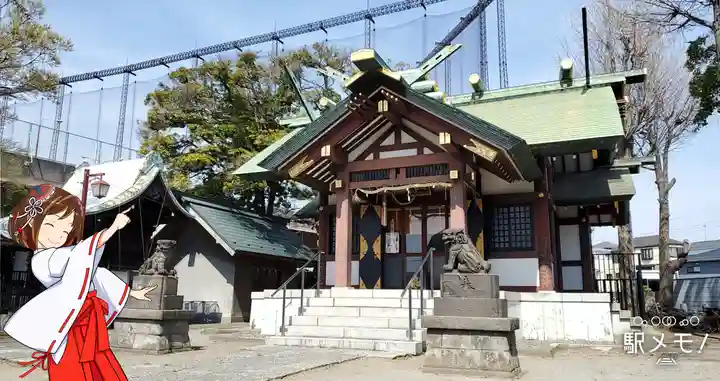 上小松天祖神社の本殿・本堂