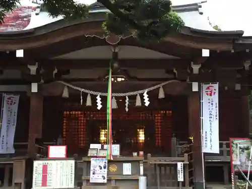 鳩森八幡神社の本殿・本堂