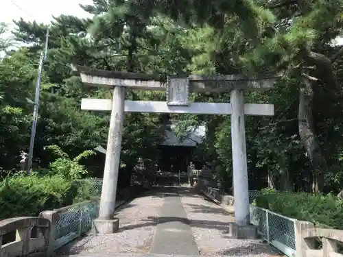 賀茂神社の鳥居