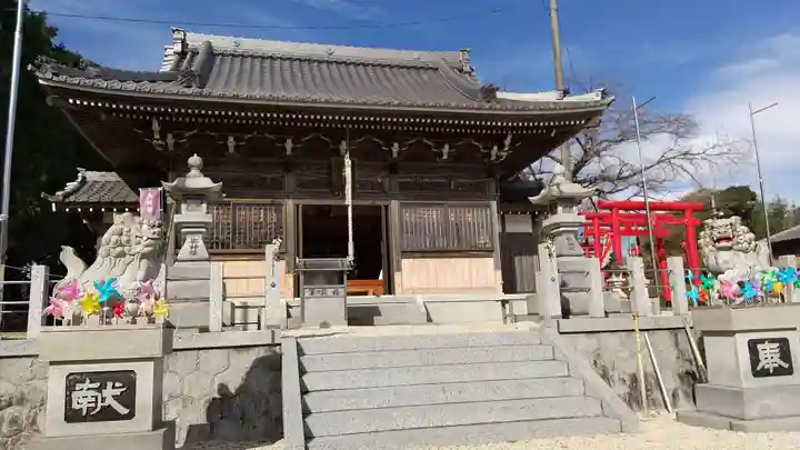 金井神社の本殿・本堂
