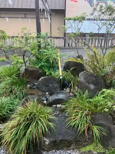 白鷺神社の庭園