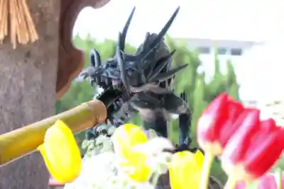 三津厳島神社の手水舎