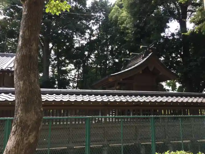 足立神社の本殿・本堂