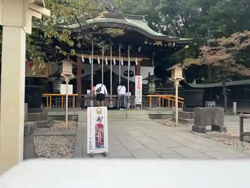 鎮守氷川神社の本殿