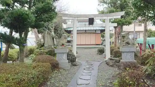 花守愛鷹神社の鳥居