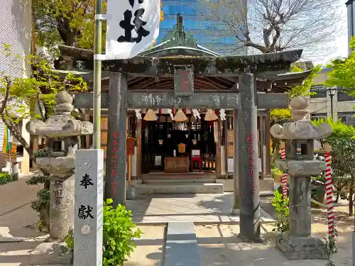 櫛田神社の鳥居