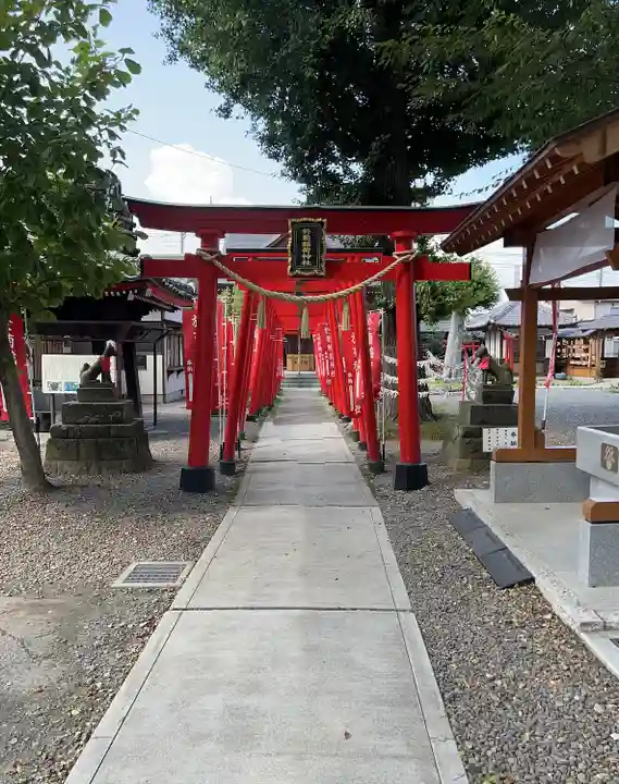 於菊稲荷神社(群馬県)