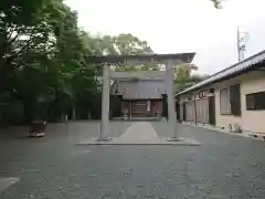 青木神社の鳥居