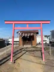 赤旗神社の鳥居