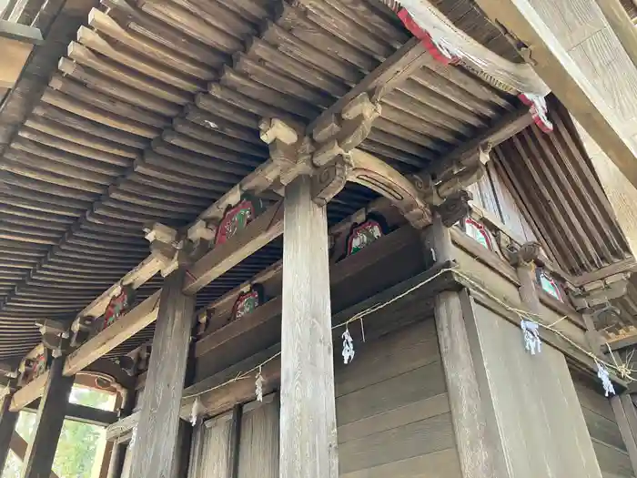 十島菅原神社の本殿