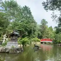 伊弉諾神宮の庭園