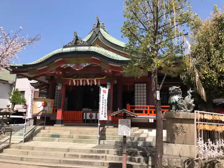 阿倍王子神社の本殿・本堂