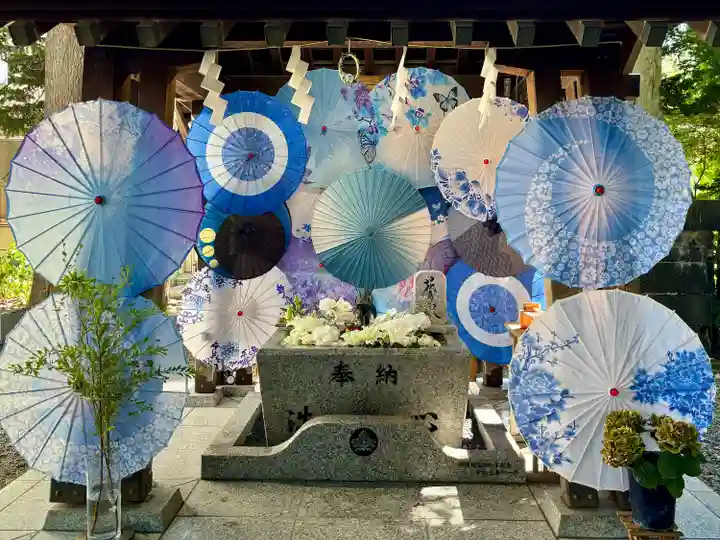 札幌諏訪神社の手水舎