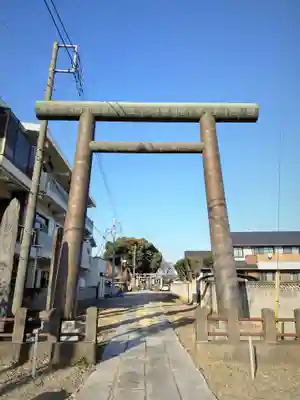 境香取神社の鳥居