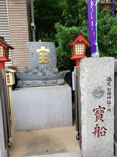 十番稲荷神社の像