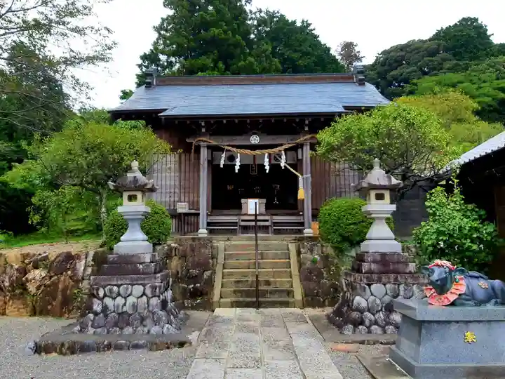 谷崎天神社の本殿・本堂