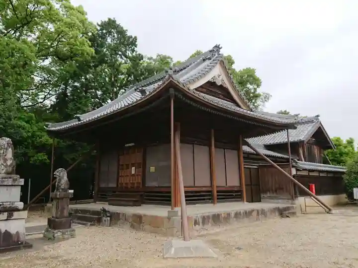 神明社(小間町)の本殿・本堂