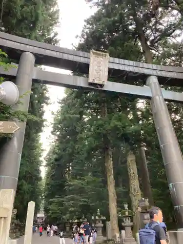 北口本宮冨士浅間神社の鳥居