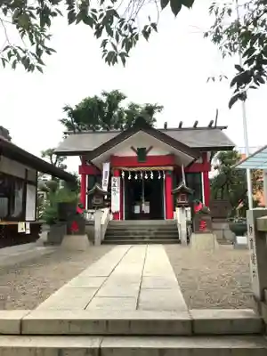 元郷氷川神社の本殿・本堂