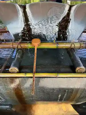 櫛田神社の手水舎