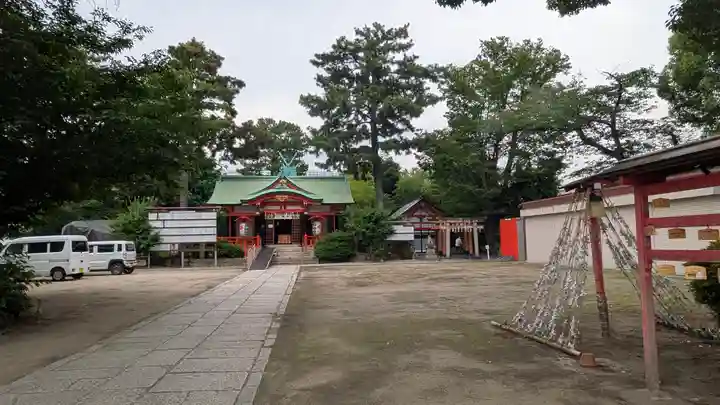 港住吉神社(住吉大社境外末社)の庭園