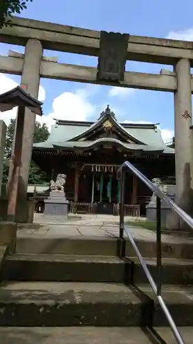 赤羽八幡神社の鳥居