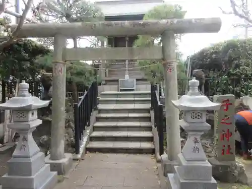 子之神社の鳥居
