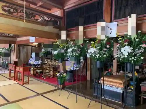 普門寺(切り絵御朱印発祥の寺)の本殿・本堂