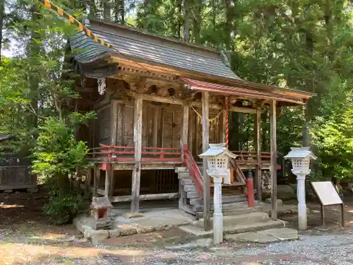 涼ケ岡八幡神社の末社