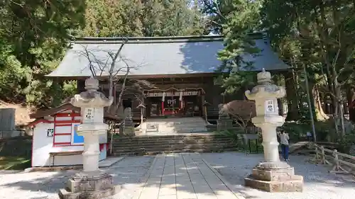 河口浅間神社の本殿・本堂
