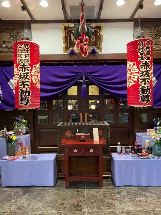 赤坂不動尊威徳寺の本殿・本堂