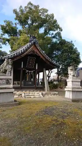 神明社（長野）の狛犬