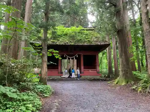 戸隠神社奥社の山門・神門