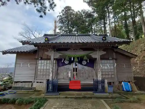 櫛比神社の本殿