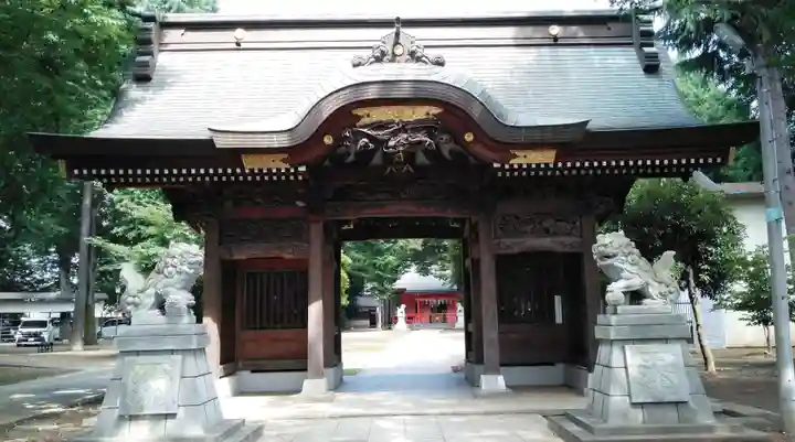 小野神社の山門・神門