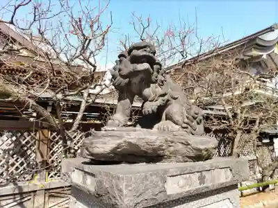 湯島天満宮の狛犬