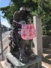 白鳥神社の狛犬