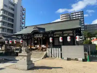 敷津松之宮　大国主神社の{uncategorized: "未分類", other: "その他", undefined: "問題あり", building: "その他建物", grave: "お墓", sacred_gate: "鳥居", guardian: "狛犬", statue: "像", buddha: "仏像", history: "歴史", nature: "自然", garden: "庭園", animal: "動物", pagoda: "塔", temizu: "手水舎", mountain_gate: "山門・神門", sanctuary: "本殿・本堂", subordinate: "末社・摂社", art: "芸術", scenery: "景色", jizo: "地蔵", ema: "絵馬", goshuin: "御朱印", omikuji: "おみくじ", items: "授与品その他", amulet: "お守り", goshuincho: "御朱印帳", eats: "食事", festival: "お祭り", votive_dance: "神楽", shichigosan: "七五三参", wedding: "結婚式", experience: "体験その他", initially: "初詣", around: "周辺", anti_infection: "感染症対策"}