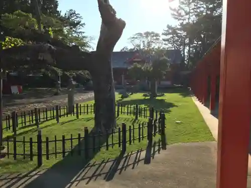 浜松秋葉神社の庭園