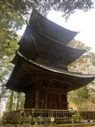 西明寺の塔